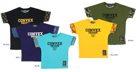 【セール　コンベックス　CONVEX　子供服】バック総柄ビックTシャツ (110-160)