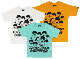 【セール　コンベックス　CONVEX　子供服】おそ松くんフェイス Tシャツ (110-150)