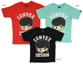 【セール　コンベックス　CONVEX　子供服】フェイス Tシャツ (110-160)