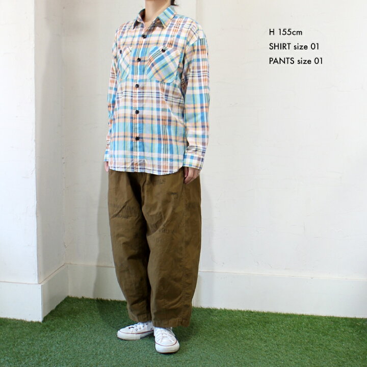 楽天市場】【デニム＆ダンガリー DENIM DUNGAREE】プリントチェック  