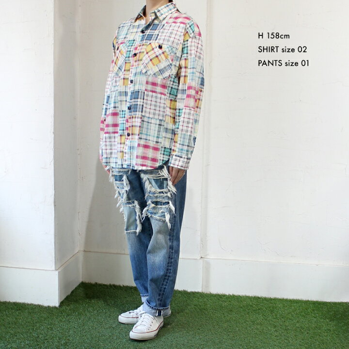 楽天市場】【デニム＆ダンガリー DENIM DUNGAREE】プリントチェック  