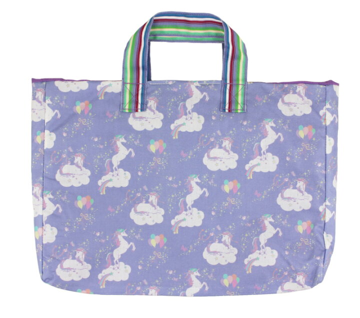 楽天市場 Fafa フェフェ レッスントートバッグ Cyndi Lesson Bag ブルーモノケロス 通園 通学 習い事 サブバッグにも便利 ｐｉｃａｄｏｒ