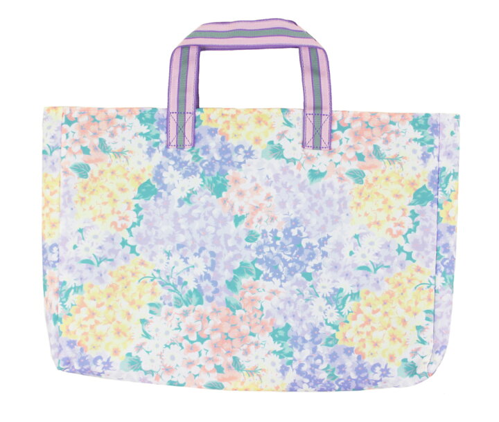 楽天市場 Fafa フェフェ レッスントートバッグ Cyndi Lesson Bag ラベンダーマルチフラワー 通園 通学 習い事 サブバッグにも便利 ｐｉｃａｄｏｒ
