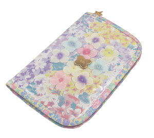 【fafa/フェフェ 母子手帳ケース/マルチケースS 】MICHALINA (Multi Case)【サイズS】/ラベンダーマルチフラワー/母子手帳ケースや通帳、カード入れとして便利なジャバラタイプ
