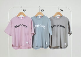 【セール　フォブ FOV】Museum 6分丈 Tシャツ (S-M/90-120)【621404】