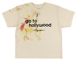 【ゴートゥーハリウッド GO TO HOLLYWOOD】テンジク KAZ OMORI ペイント TEE (00-03)【1242414】