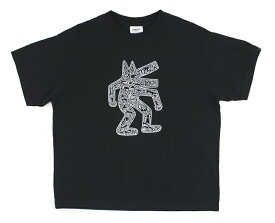 【セール　グルーヴィーカラーズ GROOVY COLORS】Keith Haring DOG BIG TEE (110-120)【31698482】