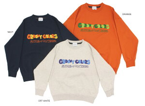 �y�O���[���B�[�J���[�Y GROOVY COLORS�z�E���P 2TONE GC ���S OVERSIZED �X�E�F�b�g (S-M/105-135)�y42580412�z