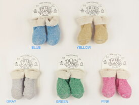 【FAR EAST LOCAL MADE　ファーイーストローカルメイド BABY】ORGANIC COTTON BABY BOOTIESオーガニックコットンベビーブーティ(6-18ヶ月)◆日本製/二層構造/ダブルフェイス/ふんわり肉厚/肌に当たる内側パイルはオーガニックコットンで肌触り◎