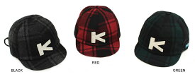 ◆メール便送料無料◆【KAVU】KAVU K'S CHECK Baseball Capカブー・キッズ・チェックベースボールキャップ (53-56cm)