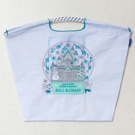 在庫限り20%OFF！[正規販売店] [Ball&Chain] ボールアンドチェーン COTORI DESIGN STANDARD shopping bag M L ユニセックス レディース エコバッグ 刺繍トート馬 マカロン サーカス