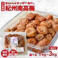 ＼塩だけで漬けた梅干／ 竹内農園 紀州南高梅 昔ながらのすっぱい梅干 1kg 2kg 3kg 竹内農園 梅干し 梅干…