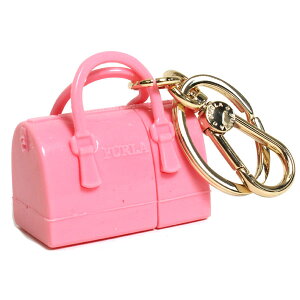 FURLA �t���� �L�[�z���_�[ �L�[�`���[�� 747054 CANDY KEYRING BORSA USB�t�� �L�����f�B�o�b�O�^ ROSA �s���N