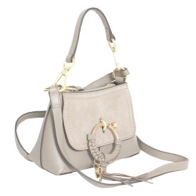 【新品】SEE BY CHLOE シーバイクロエ JOAN　ジョアン SBC SHOULDER BAGS ショルダー バッグ CHS18WS975330 23W MOTTY GREY