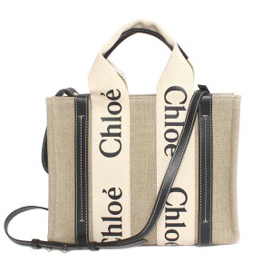 �y���������z�y�V�i�zChloe �N���G �g�[�g�o�b�O CHC22AS397I2691J SMALL TOTE WITH STRAP White-Blue