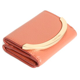 SEE BY CHLOE シーバイクロエ コンパクト財布 COMPACT WALLET LIZZIE CHS19AP891349 892 TAN APRICOT