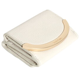 SEE BY CHLOE シーバイクロエ コンパクト財布 COMPACT WALLET LIZZIE CHS19AP891349 24H CEMENT BEIGE セメントベージュ グレージュ ニュアンスカラー