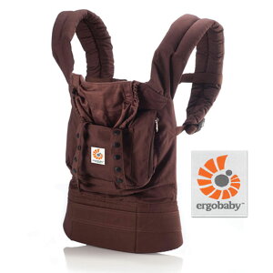 �y�V�i�z�G���S�x�r�[ ergobaby ORGANIC BABY CARRIER �x�r�[�L�����A �������R BC9TODCKNL DARK CHOCOLATE