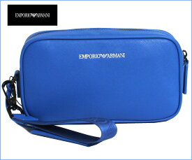 【送料無料】EMPORIO ARMANI エンポリオアルマーニ トラベルポーチ Y4R356 Y020V 80070 CORNFLOWER BLUE