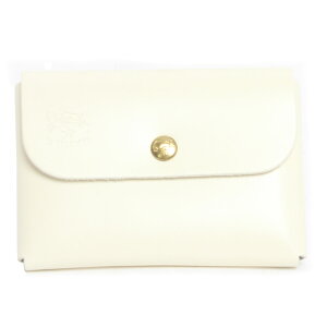 �y�V�i�z�y���������zIL BISONTE �C�� �r�]���e �J�[�h�P�[�X�E���h���� SCC032 PO0001 WH176�@WHITE �I�t�z���C�g
