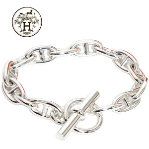 �y�V�i�zHERMES �G�����X �V���o�[�u���X���b�g �V�F�[�k�_���N�� CHAINE DANCRE GM