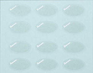 Ibanez アイバニーズ グリップ強化用滑り止めステッカー 12枚入り PGS12