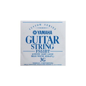 YAMAHA フォークギター弦 バラ弦 FS53BT 3G .025インチ
