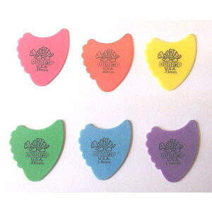 Jim Dunlop@M^[sbN@Tortex Fins 414R Q[WimmjF. 60, .73, .88, 1.0, 1.14