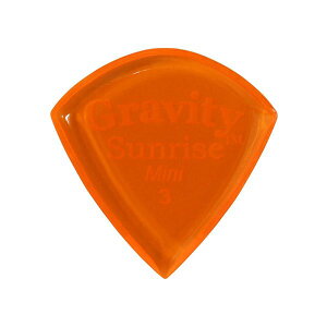 GRAVITY GUITAR PICKS sbN@TCY@~j@m3.0mm, Orangen@
