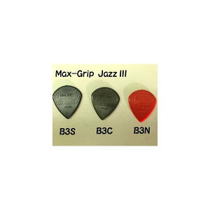 Jim Dunlop@M^[sbN@Max-Grip Jazz III 471-B3SA 471-B3C A471-B3N