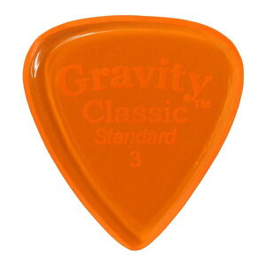 GRAVITY GUITAR PICKS sbN NVbNEX^_[h m3.0mm, Orangen