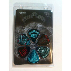 Perri's ガンズ・アンド・ローゼズ ピック Guns N' Roses LP-GNR3 6枚セット アーティストピック