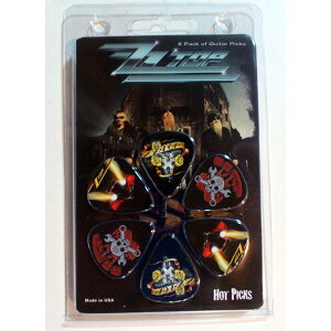 Perri's ズィーズィー・トップ ピック ZZ TOP LP-ZZ1N 6枚セット アーティストピック