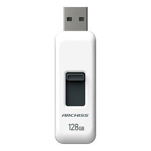 A[LX(Archiss) USB 128GB USB2.0 XCh Xgbvz[t LbvXfUC zCg AS-128GU2-PSW