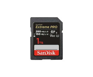 �T���f�B�X�N SanDisk Extreme PRO UHS-II V60 SDSDXEP-1T00-JNJIP [Class10 /1TB]