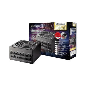 ���l�u�� �d�����j�b�g 1000W ATX �d�� 80 PLUS �S�[���h PC�d�� �t���v���O�C�� �Z�~�t�@�����X �u���b�N KRPW-GA1000W/90+/REV2.0