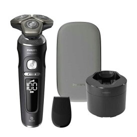 Philips フィリップス 　シェーバー SP9840/32 回転式 自動洗浄機付 シェーバー 髭剃り