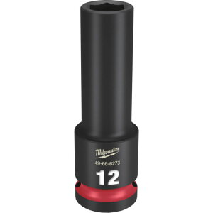 milwaukee SHOCKWAVE IMPACT DUTY �f�B�[�v�C���p�N�g�\�P�b�g 1/2�C���`(12.7mm)�p 12mm 49-66-6273 �C���p�N�g�p�\�P�b�g(�f�B�[�v�E�Z�~�f�B�[�v�^�C�v)