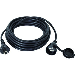 NICHIDO �h�J�����R�[�h �O��200V 10m 4P-20AW10 �����R�[�h(�h�J�^)