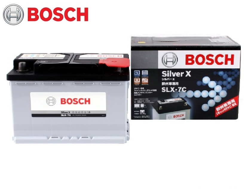 世界最高水準の充電性能でロングライフ 超 ハイパワーバッテリー BOSCH 正規品質保証 ボッシュ バッテリー SLX-7C カタログギフトも！ 自動車バッテリー 欧州車