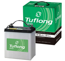 エナジーウィズ 国産車バッテリー B19L 充電制御車対応 高容量 (Tuflong ECO) ECA 40B19L