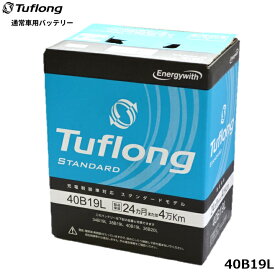エナジーウィズ 国産車バッテリー 充電制御車対応 (Tuflong STANDARD) STA 40B19L