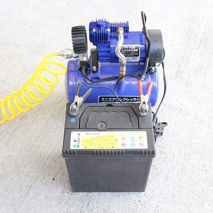 楽天市場】メルテック(meltec) ミニエアーコンプレッサー 小型 軽量  
