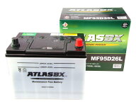 ATLAS(アトラス) MF95D26L ATLASBX standard バッテリー （互換: 48D26L 50D26L 55D26L 60D26L 65D26L 70…