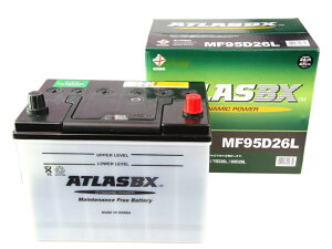 ATLAS(�A�g���X) MF95D26L ATLASBX standard �o�b�e���[ �i�݊�: 48D26L 50D26L 55D26L 60D26L 65D26L 70D26L 75D26L 80D26L 85D26L 90D26L�j��t�ԗ� �g���^ �Z���V�I