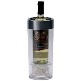 【送料無料】ワイン・オン・アイス　ワインクーラー 1本用 二重構造 保冷剤 2941