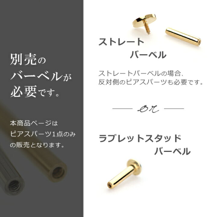 楽天市場 K18アクアマリン 軟骨ピアス ボディピアス パーツ 16g 14g対応 誕生日プレゼント ギフト 金属アレルギー対応 送料無料 ヘリックス トラガス アウターコンクにオススメ引っかからないつけっぱなし軟骨ピアス 14g 16g Picollet