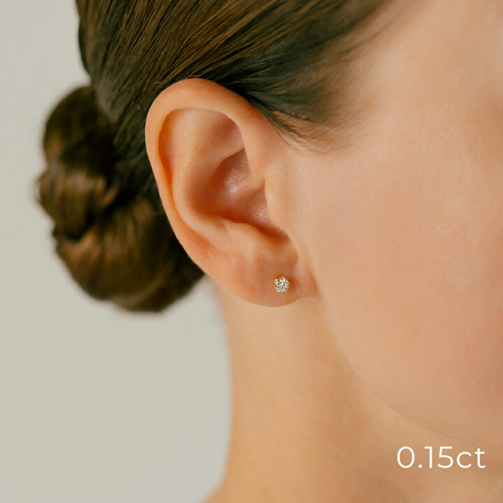 楽天市場】K18/PT ダイヤモンド ボディピアス │ 16G/14G イエロー 