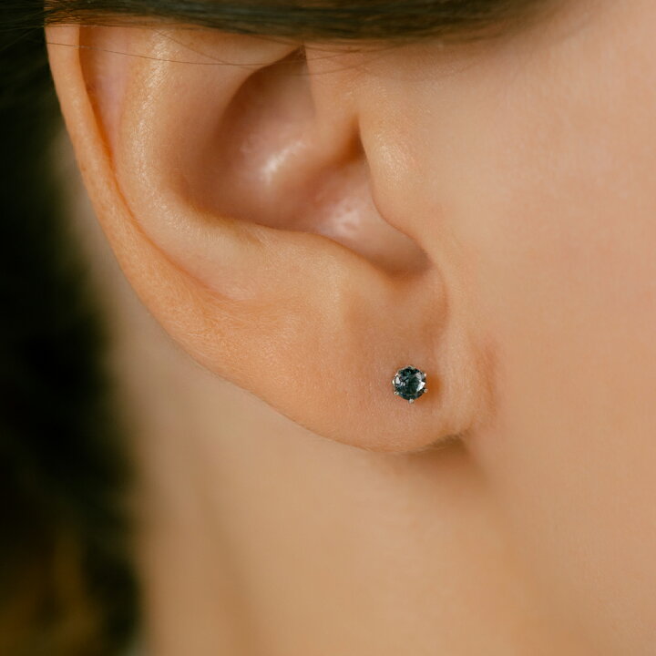 楽天市場】K18/PT ベキリーブルーガーネット ボディピアス │ 16G/14G 