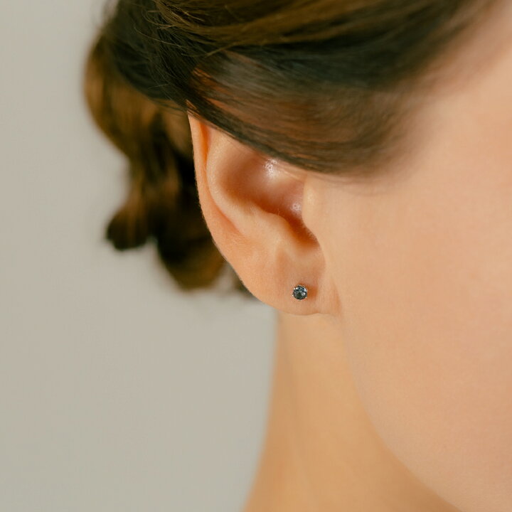 楽天市場】K18/PT ベキリーブルーガーネット ボディピアス │ 16G/14G 